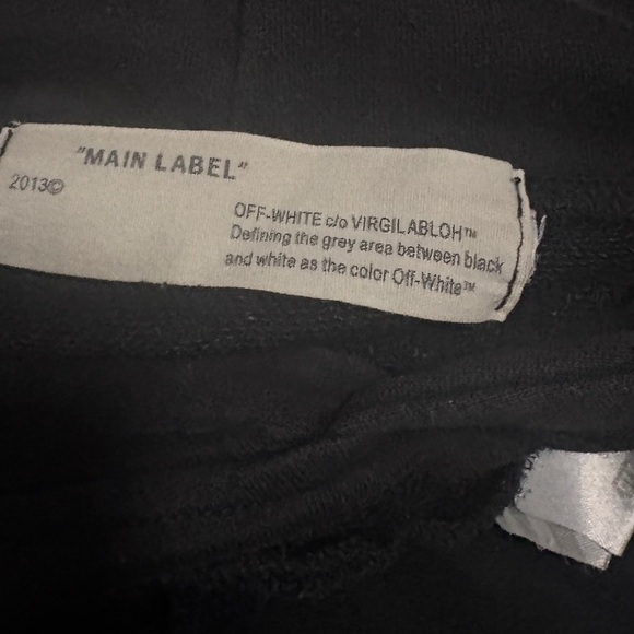 Off-White Black and White Hoodie - Picture 11 of 11